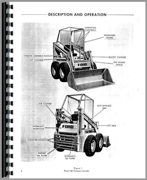 ford cl340 skid steer specs|ford 340 skid steer manual.